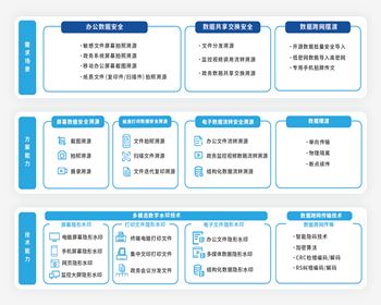 電子政務系列數據安全解決方案